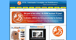 Desktop Screenshot of modelbouwers.nl